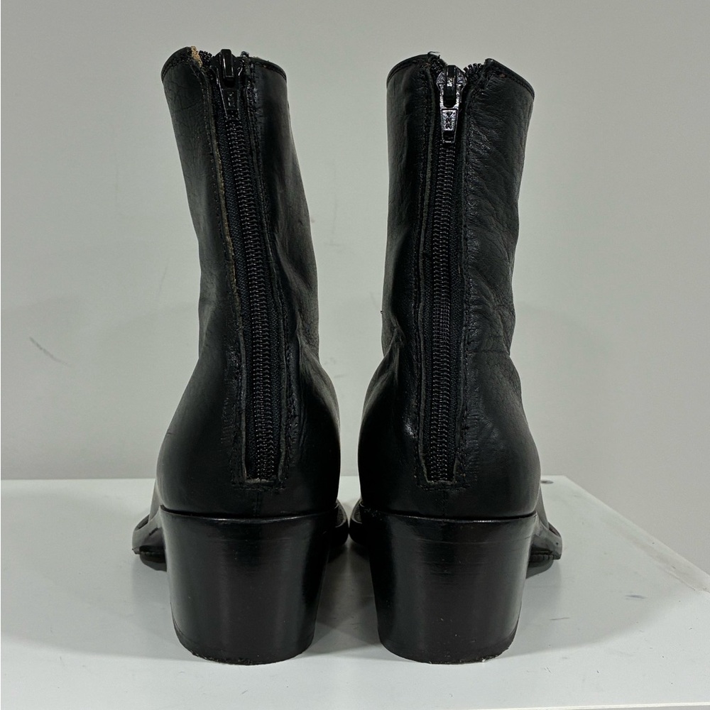 Acne Studios Square Toe Leather Boot Size US 8 EU 41 - Picture 6 of 15